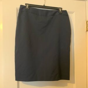 Navy Pencil Skirt